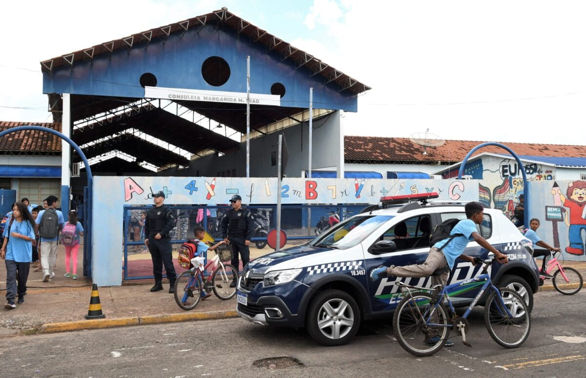 Segurança reforçada em porta de escolas de MS será mantida