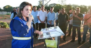 Adriane Lopes lança obras no Bairro Jardim NashVille em Campo Grande