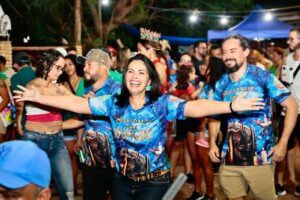 Campo Grande se prepara para o Carnaval 2024, e nos bastidores da festa, a pré-candidata a vereadora Grazielle Machado (União Brasil) encontra seu lugar de destaque, no coração da escola de samba Deixa Falar.