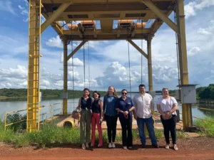 Equipe da Agereg durante Visita Técnica.