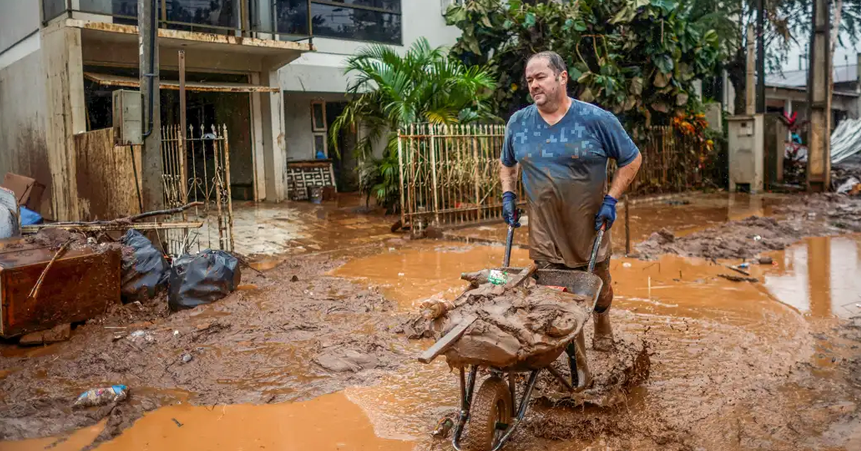 Foto: Reuters - Parte da indenização da Vale pela tragédia em Brumadinho auxiliará o Rio Grande do Sul, afetado por inundações decorrentes das fortes chuvas. O apoio financeiro, proveniente da mineradora, vem em momento crucial para o estado, que enfrenta desafios em decorrência das adversidades climáticas.