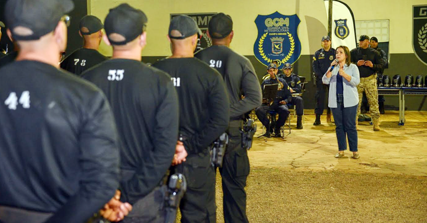 Guarda Civil tem 8º maior efetivo do Brasil na gestão Adriane Lopes