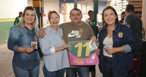 Prefeita Adriane Lopes volta ao CEASA com Senadora Tereza Cristina