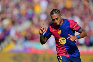 Raphinha goleada Barcelona Bayern Champions