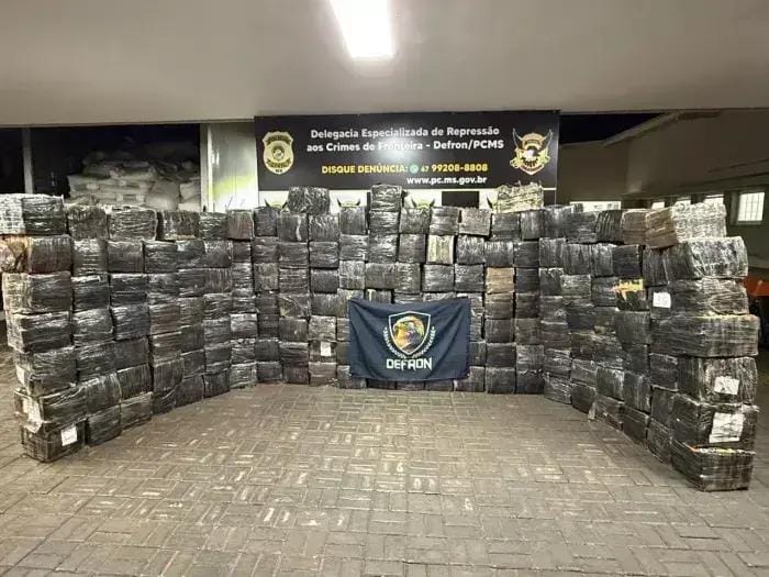 apreensão de maconha em Dourados