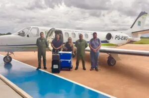 transporte de órgãos para transplante