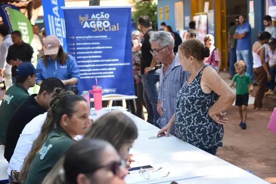 ação social no Assentamento Três Corações