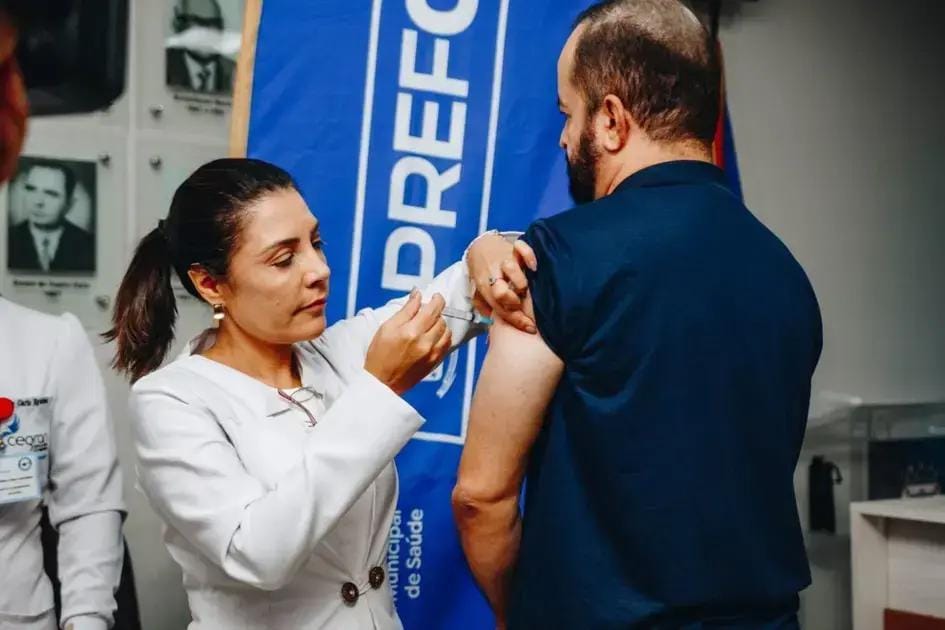 vacinação contra gripe em Campo Grande