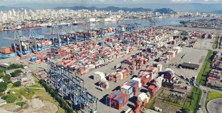 exportações Porto de Santos