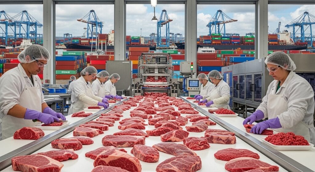 Exportações de carne bovina disparam em fevereiro e Brasil estabelece novo recorde mensal