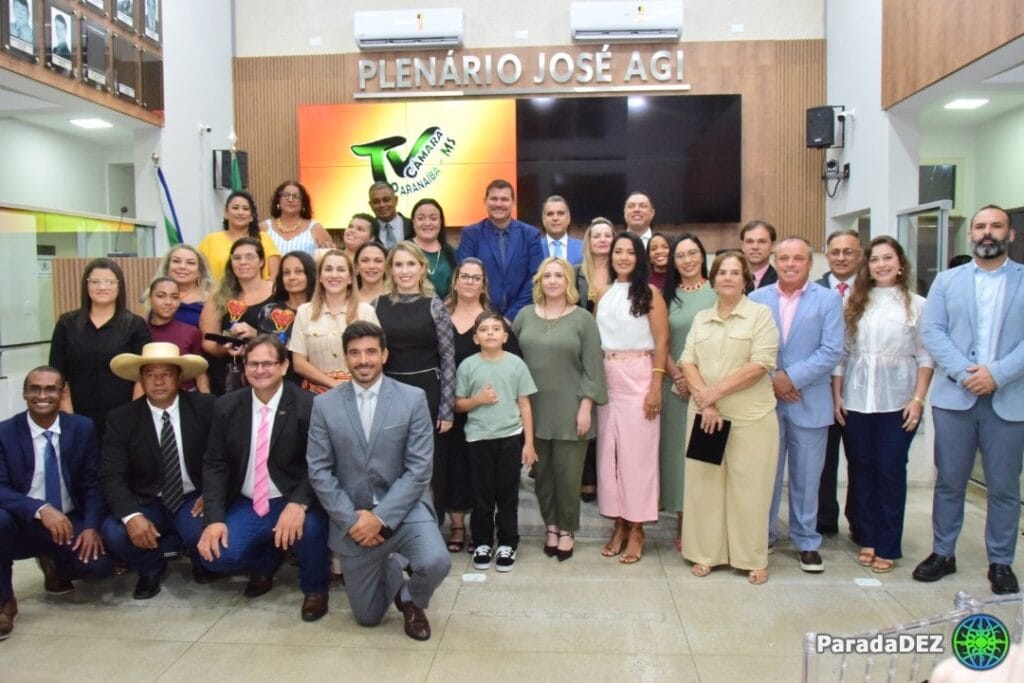 Câmara de Paranaíba concede Medalha Najla Mameri Faria e homenageia mães atípicas em sessão solene