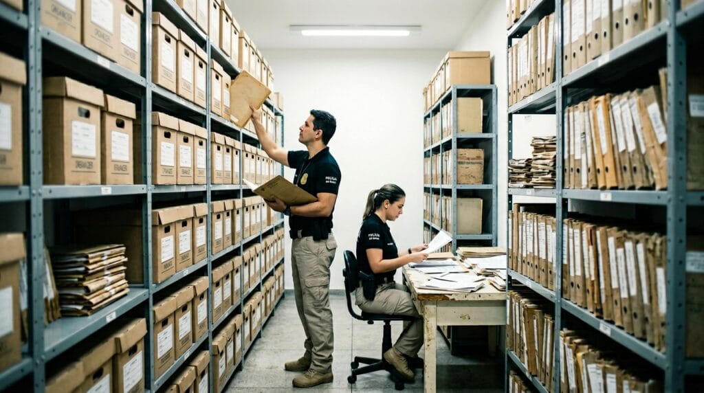 Polícia Civil de MS define regras para descartar e preservar documentos históricos