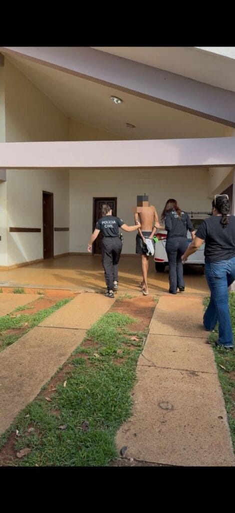 Homem de 21 anos é preso em Três Lagoas por suspeita de divulgar imagens íntimas, cometer estupro e extorquir vítimas