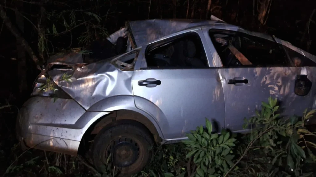 Motorista de 69 anos morre após capotamento na MS-276 entre Dourados e Deodápolis