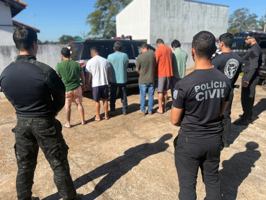 Operação desarticula quadrilha de furtos em empresas de celulose e prende 10 suspeitos em Brasilândia