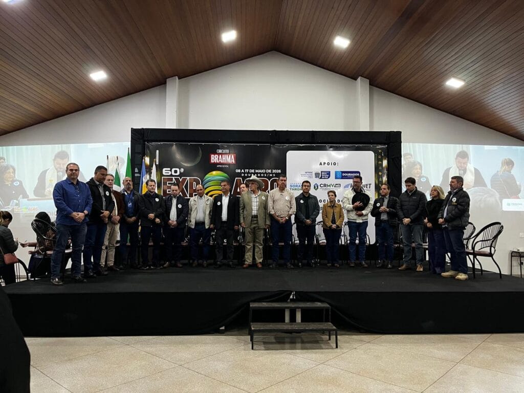 Abertura da 60ª Expoagro de Dourados destaca exposição inédita de Nelore, sete leilões e parceria social