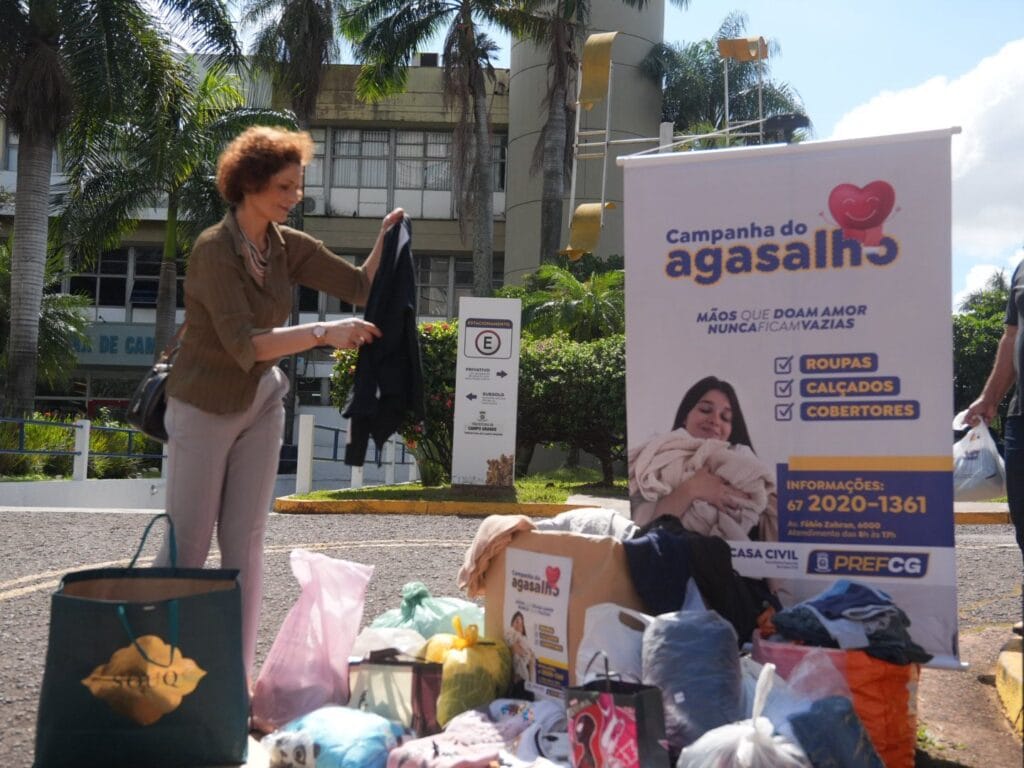 Pit Stop do Agasalho volta a Campo Grande para arrecadar roupas de inverno sem sair do carro