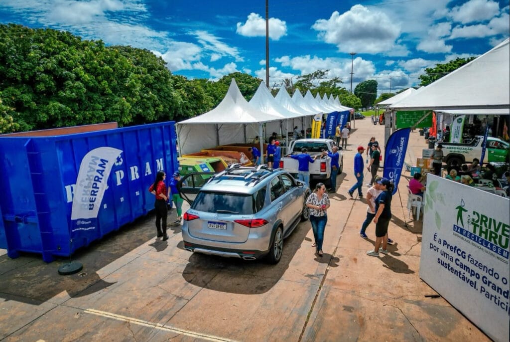 Drive-thru solidário marca Dia D da Campanha do Agasalho 2026 em Campo Grande