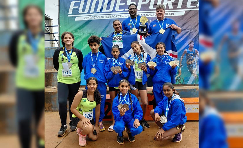 Atletismo de Três Lagoas conquista título estadual e emplaca dois atletas em seleção de Mato Grosso do Sul