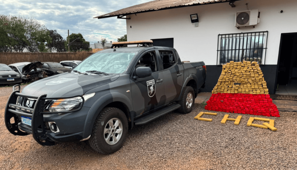 Choque apreende 486 kg de maconha em Campo Grande e prende moradora