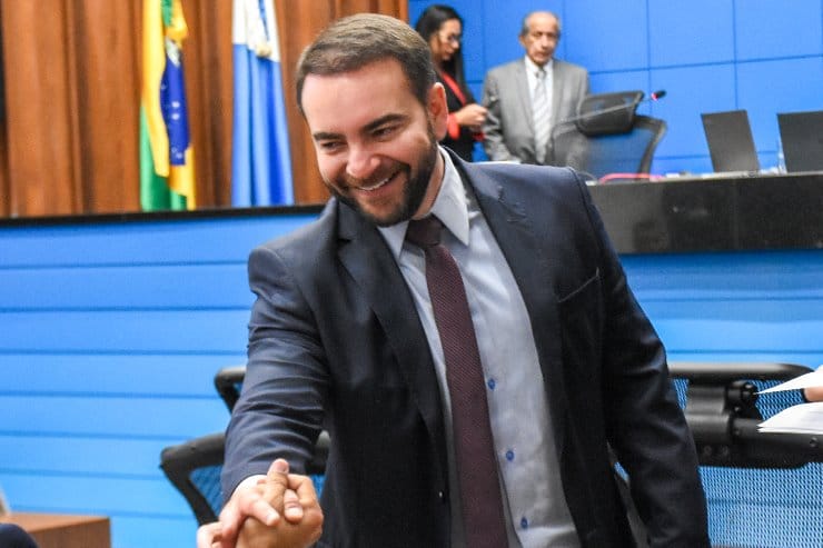 João César Mattogrosso durante encontro político em Mato Grosso do Sul