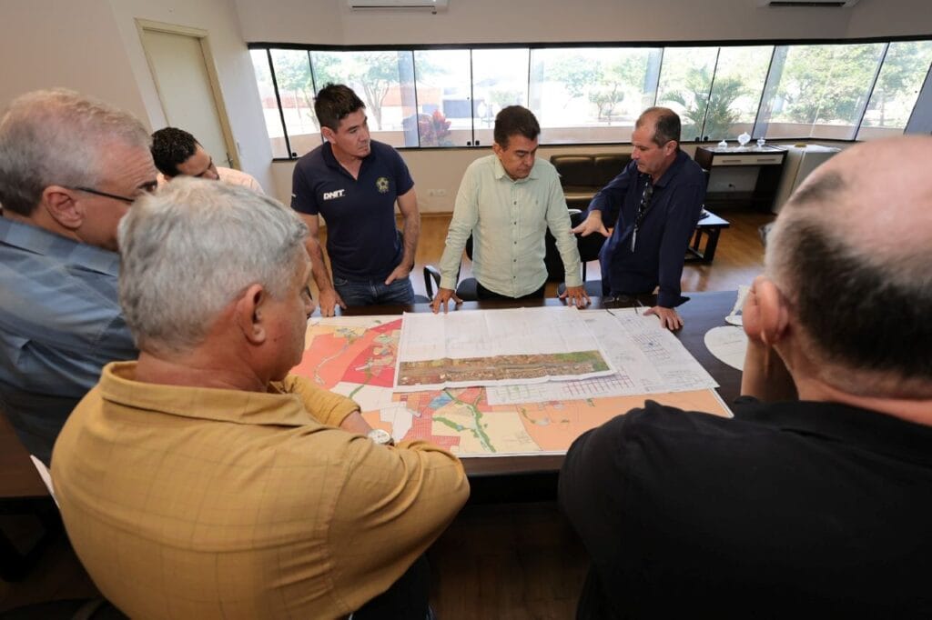 Dnit apresenta projeto de viaduto na travessia do Campo Dourado, em Dourados