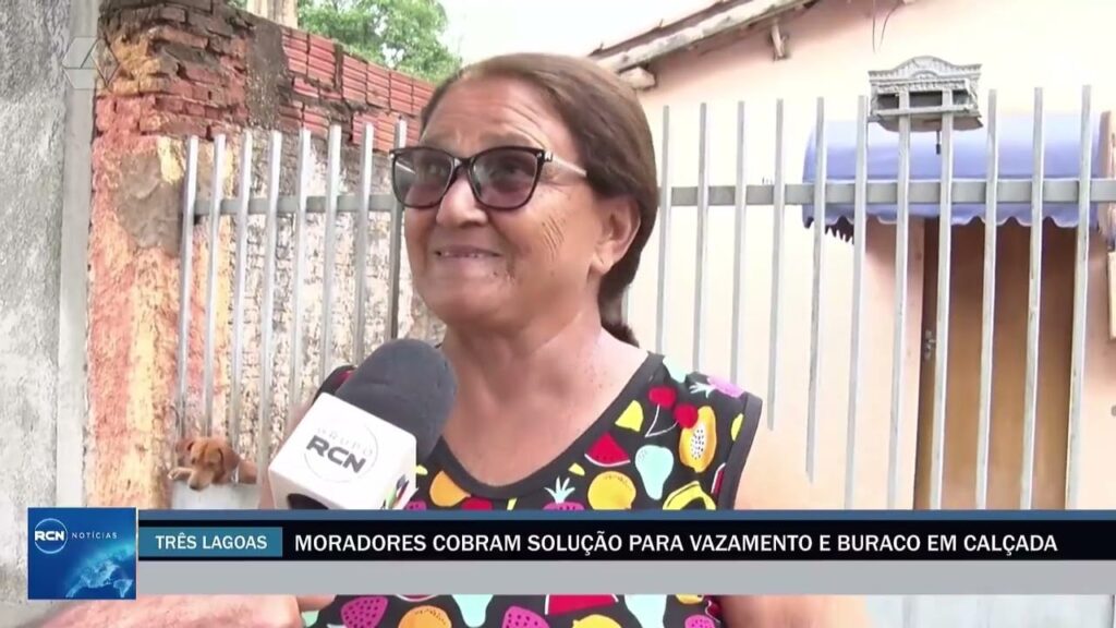 Moradores de Três Lagoas cobram solução definitiva para esgoto e calçadas