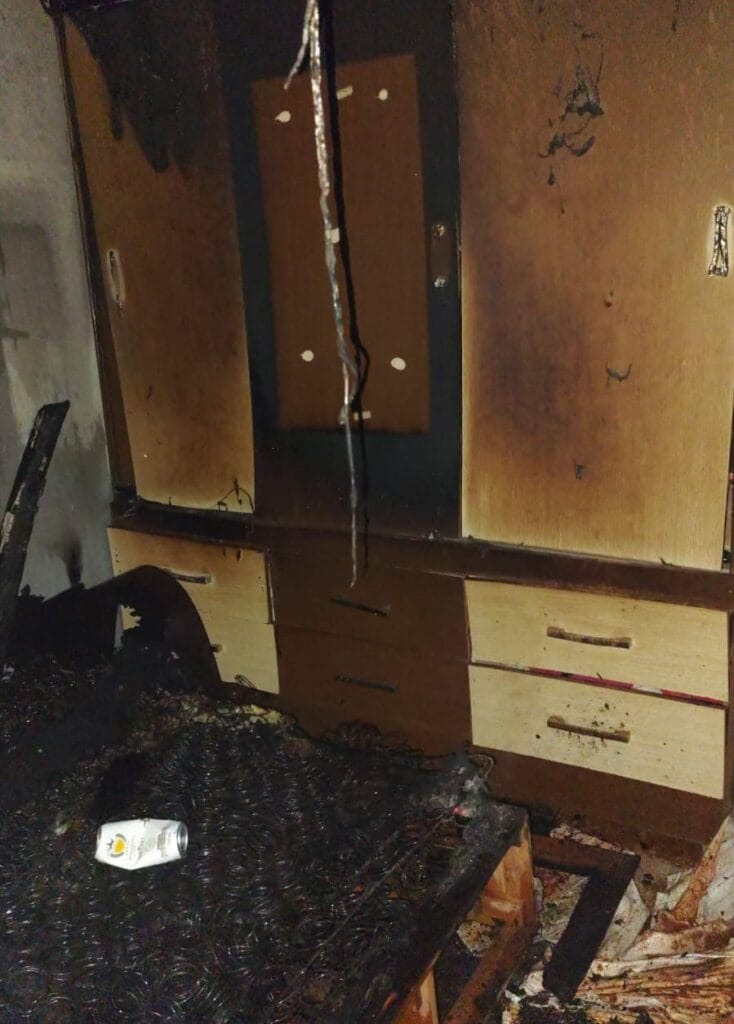 Incêndio em residência da Rua do Pintor deixa danos após suposta briga com faca
