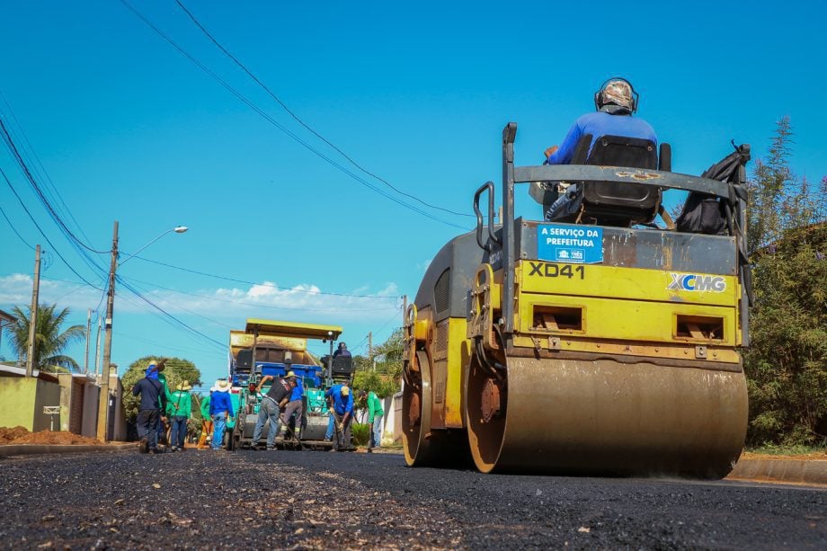 Agesul homologou obra de asfalto e drenagem de R$ 8,85 milhões em Três Lagoas