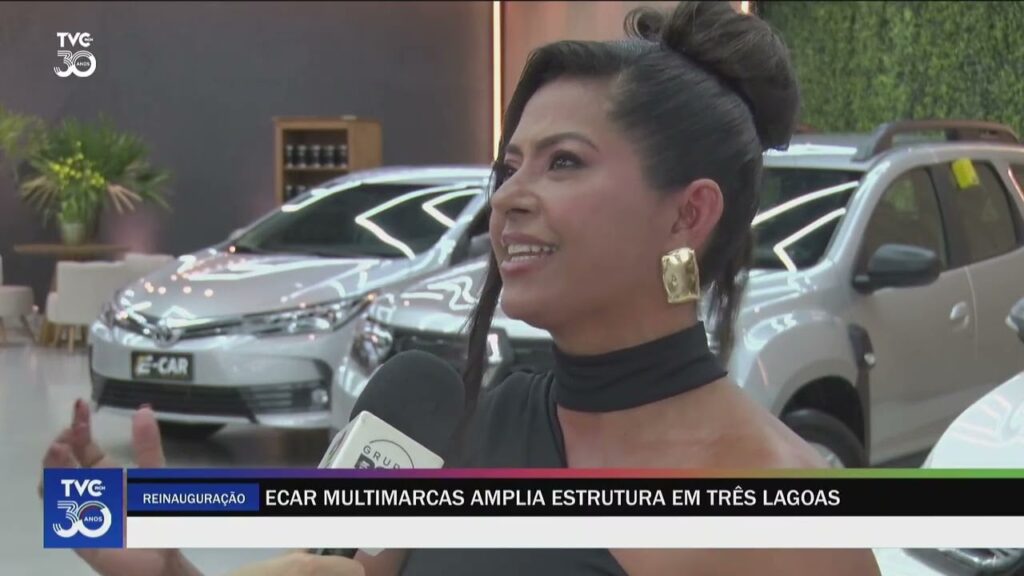 E-Car Multimarcas reinaugura loja em Três Lagoas com estoque de 60 veículos