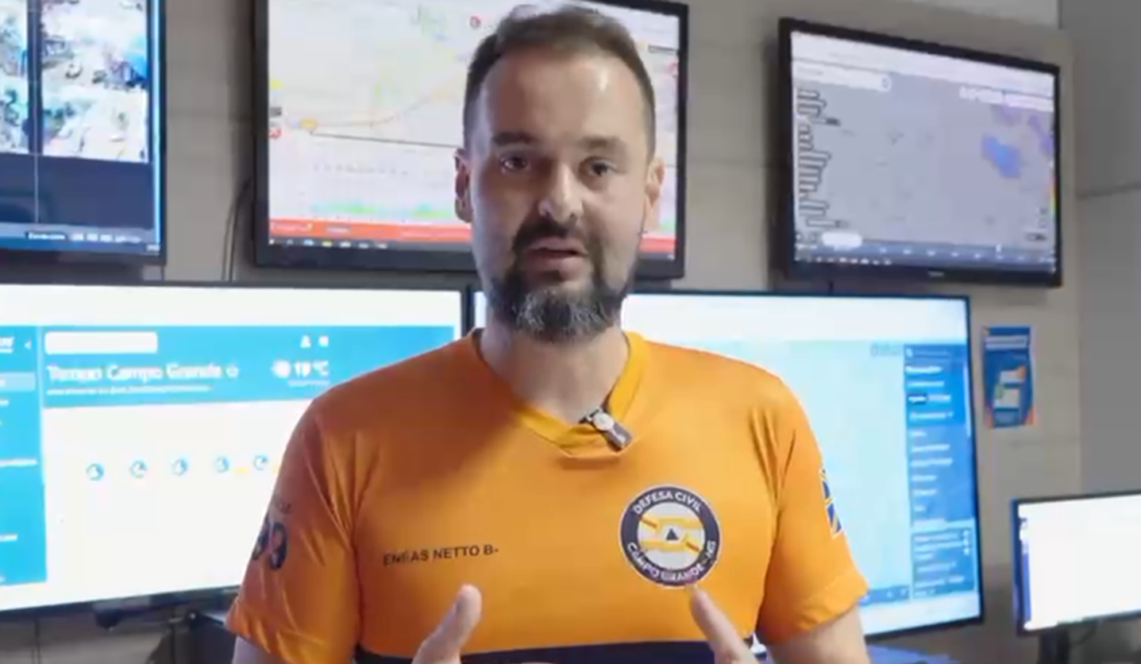 Defesa Civil alerta para risco de alagamentos após chuva recorde em Campo Grande