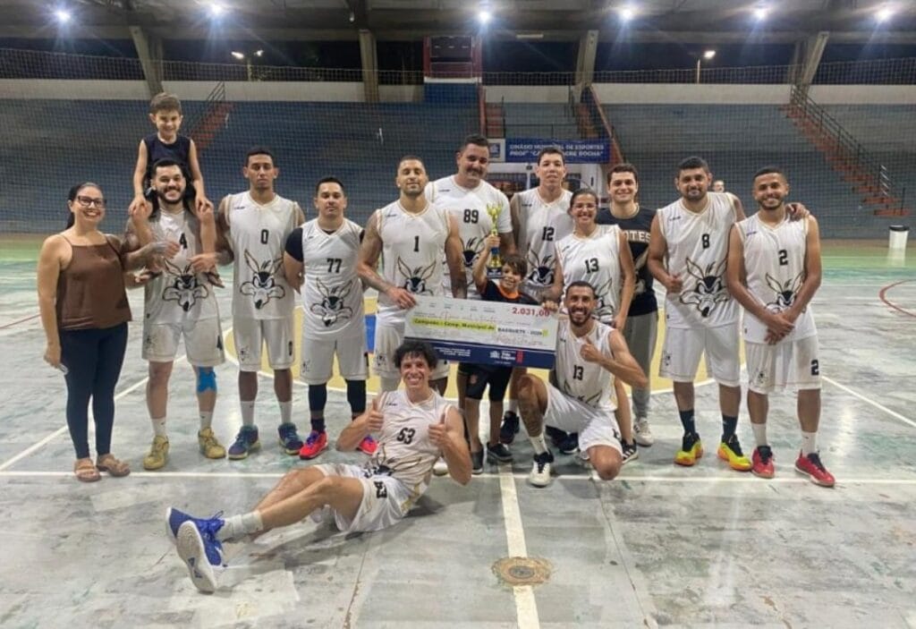 Coyotes conquista título do Campeonato Municipal de Basquetebol Masculino 2026