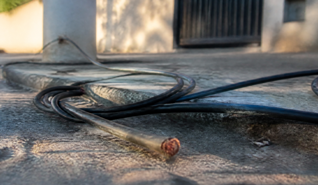 Homem de 28 anos preso após furto de fios elétricos em Campo Grande