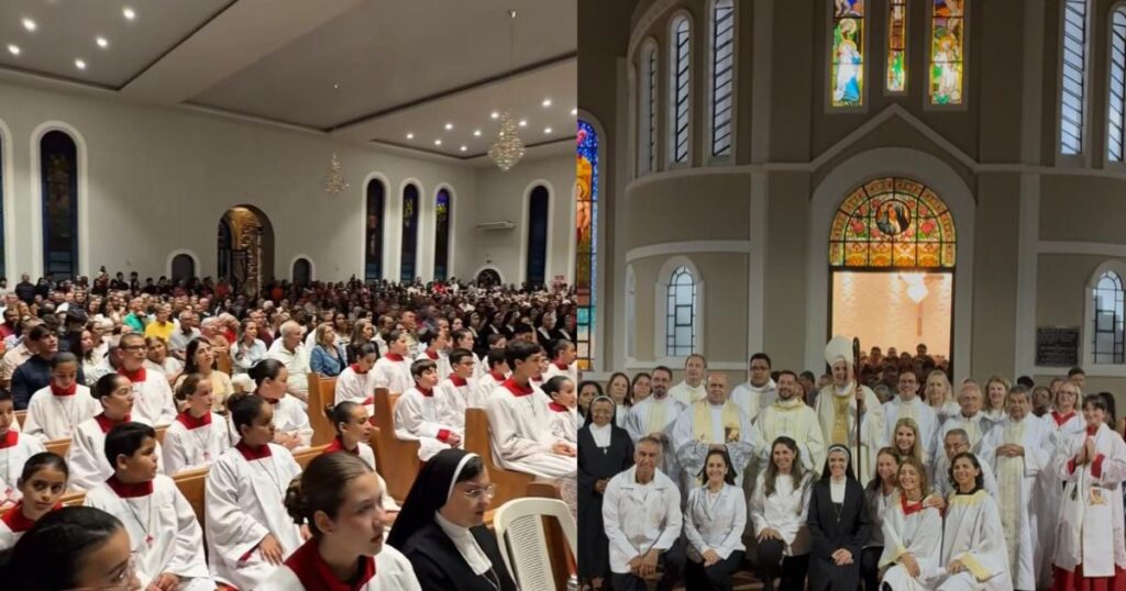 Matriz Sant’Ana reabre após 3 anos de obras e marca 191 anos em Paranaíba