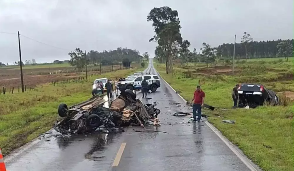 Acidente na MS-164 mata casal e deixa bebê em estado grave em Ponta Porã