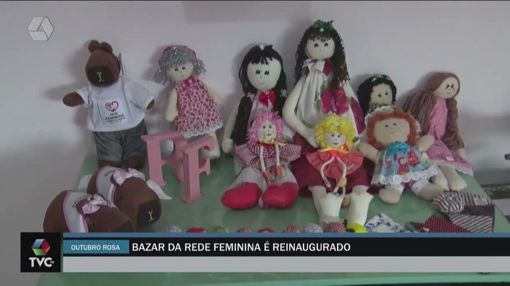 Rede Feminina reinaugura bazar de artesanato em Três Lagoas