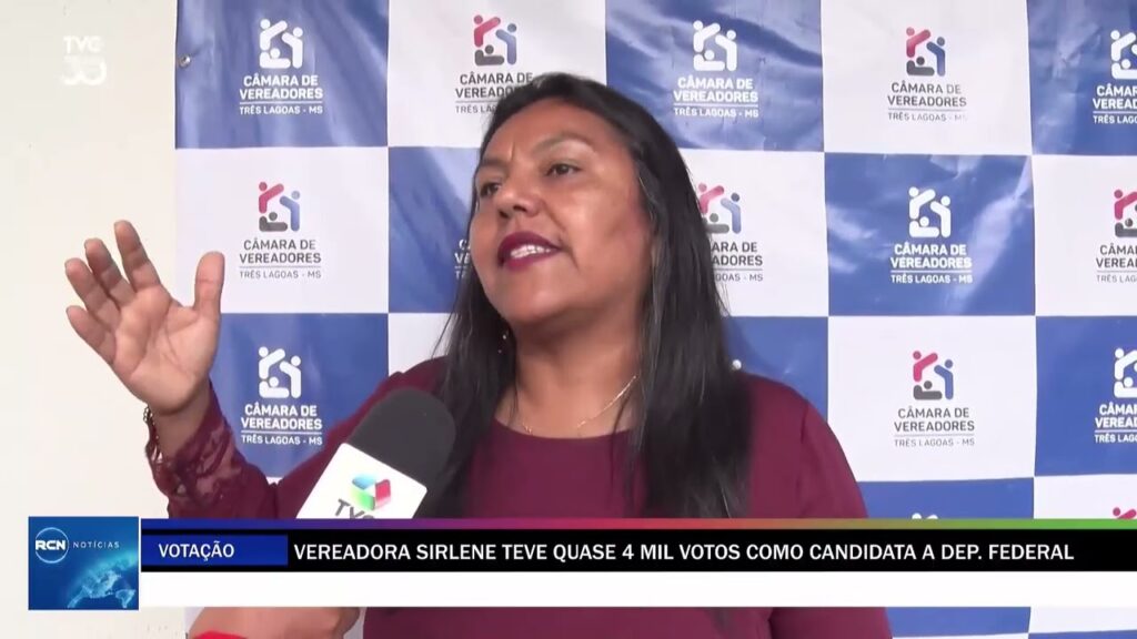 Vereadora Sirlene dos Santos disputa eleição federal e avalia campanha