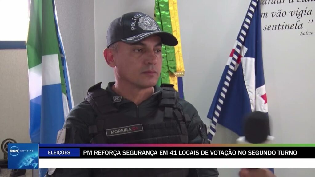 Polícia Militar reforça segurança em 41 locais de votação no segundo turno